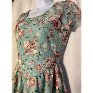 Backless Flower Romper